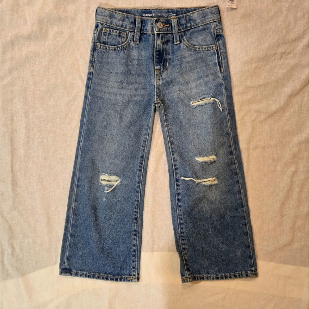 NWT-Old Navy Kid's Wide Leg Jean